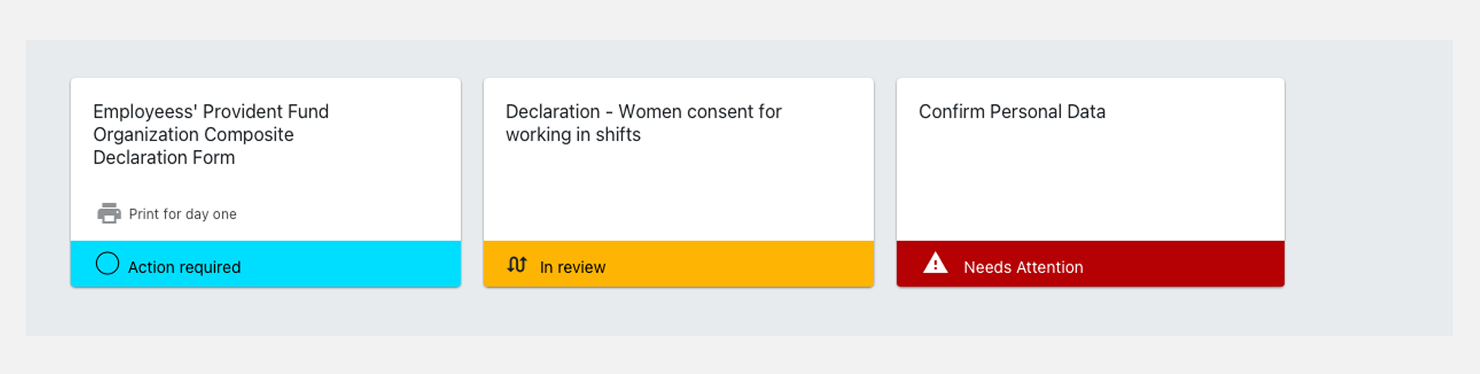 Task Cards Component