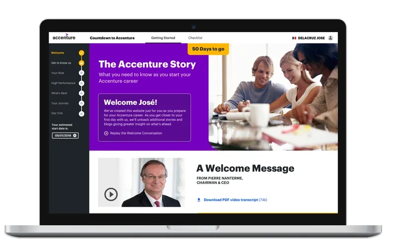 Accenture Onboarding Redesign